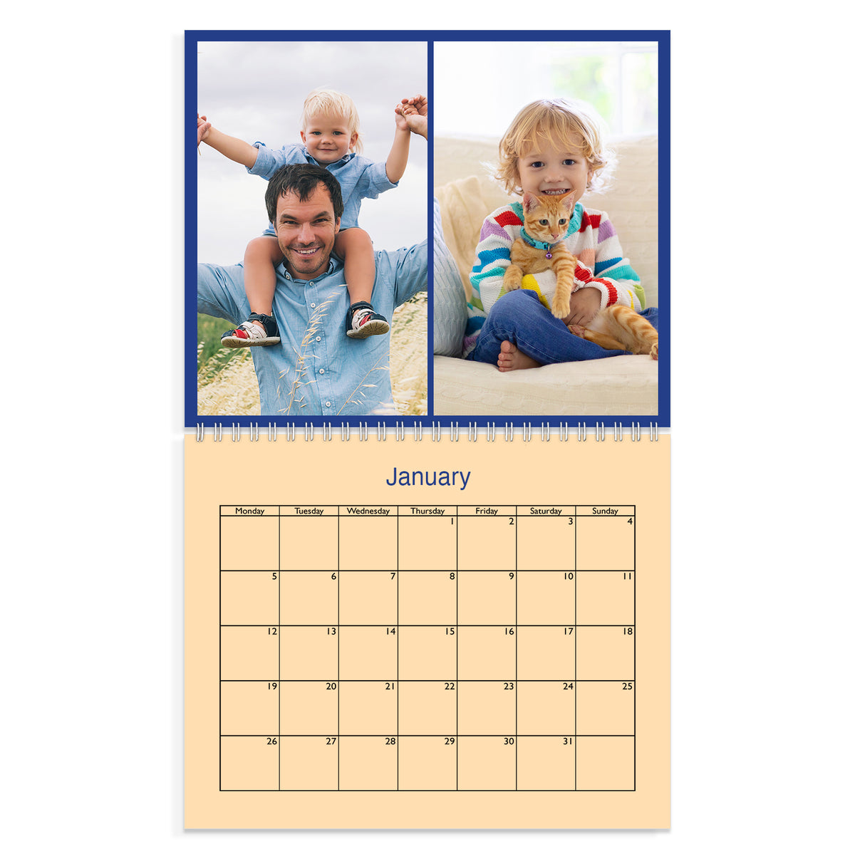 11 5x14 Centre Bound Wall Calendar Officeworks Photos 11-5x14-centre-bound-wall-calendar-officeworks-photos