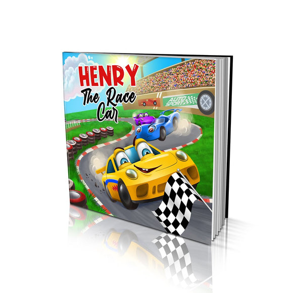 The Race Car Large Soft Cover Story Book