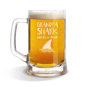 Shark Glass Beer Mug