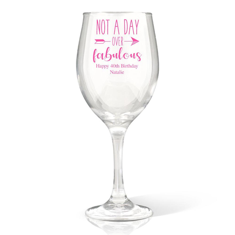 Birthday Wine Glass – Officeworks Photos