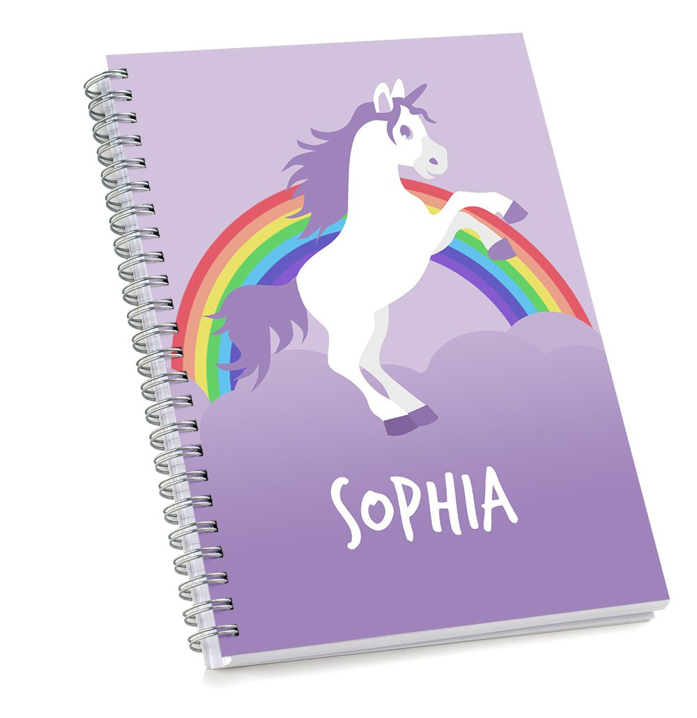Purple Unicorn Sketch Book Officeworks Photos