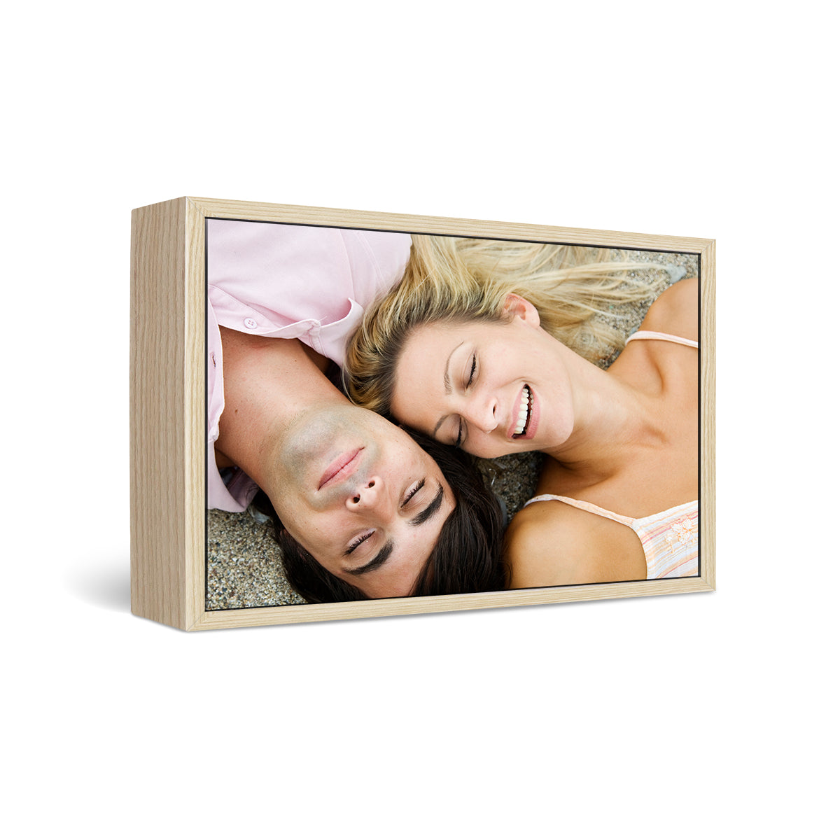 16x32" Framed Canvas Print Officeworks Photos