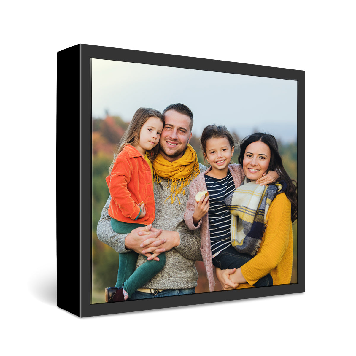 12x12" Framed Canvas Print Officeworks Photos