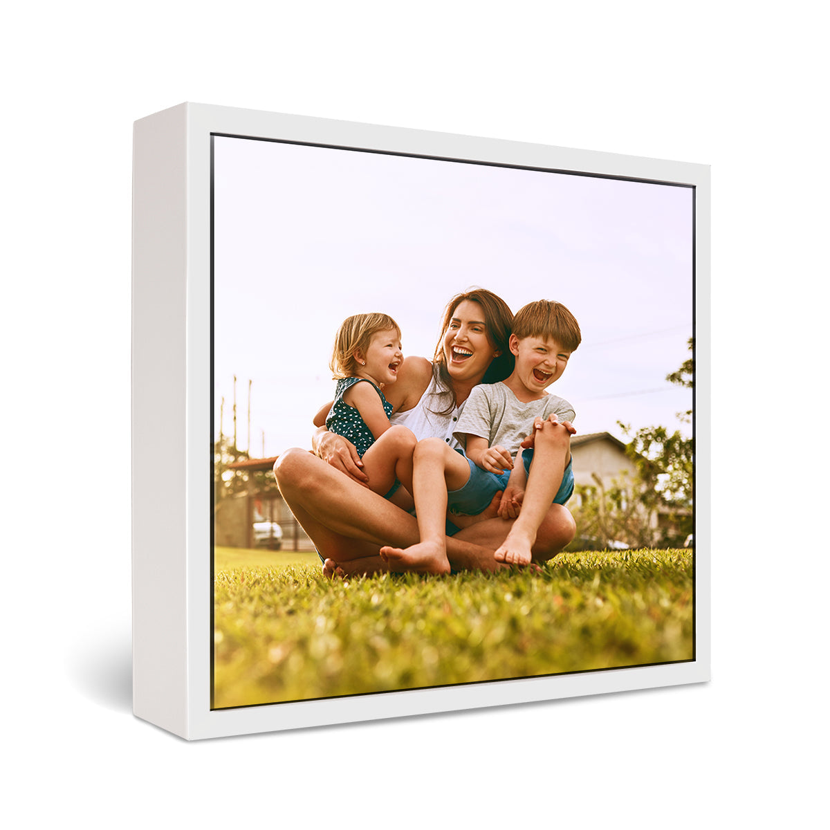 24x24" Framed Canvas Print Officeworks Photos