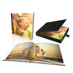 8 x 8" Premium Personalised Hard Cover Book in Presentation Box