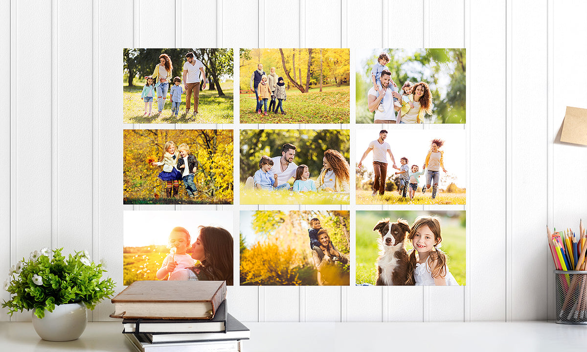 8x12" (20x30cm) Sticky Print Officeworks Photos