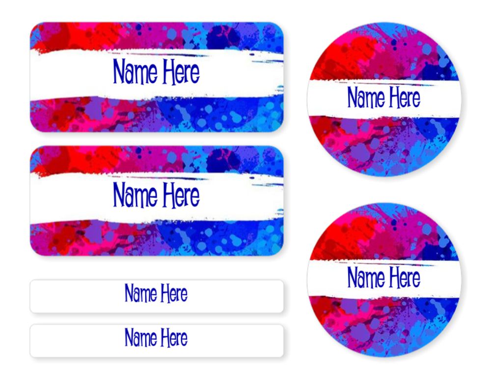 Name Labels – Officeworks Photos