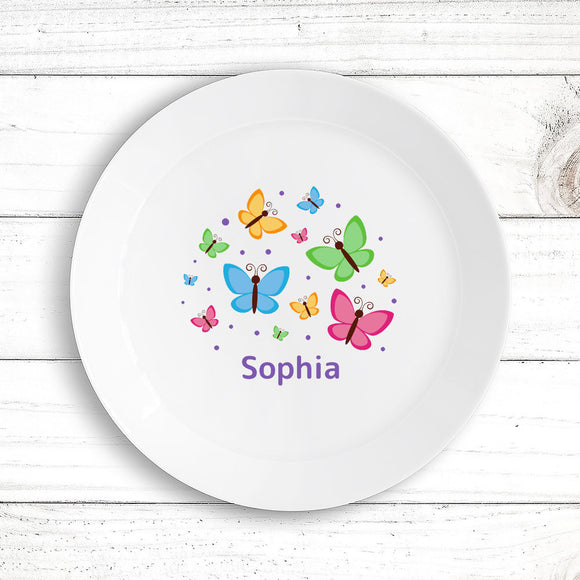 Butterfly Kids' Plate