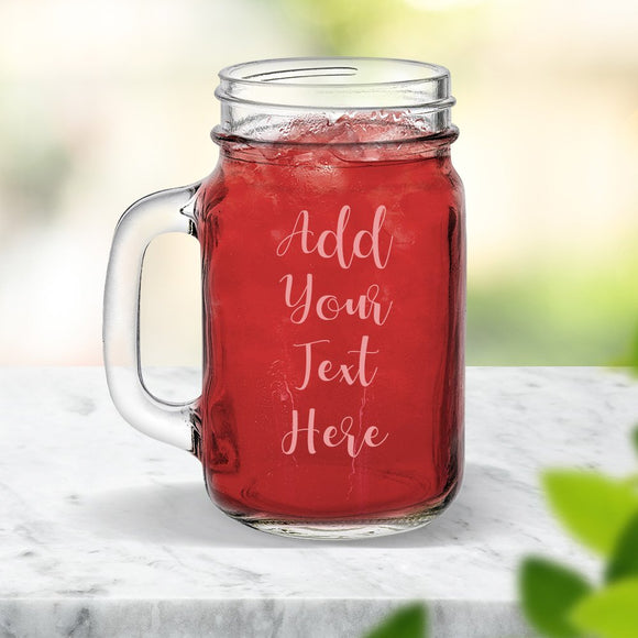 Add Your Own Message Mason Jar