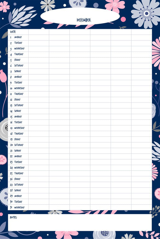 Floral Family Planner – Officeworks Photos