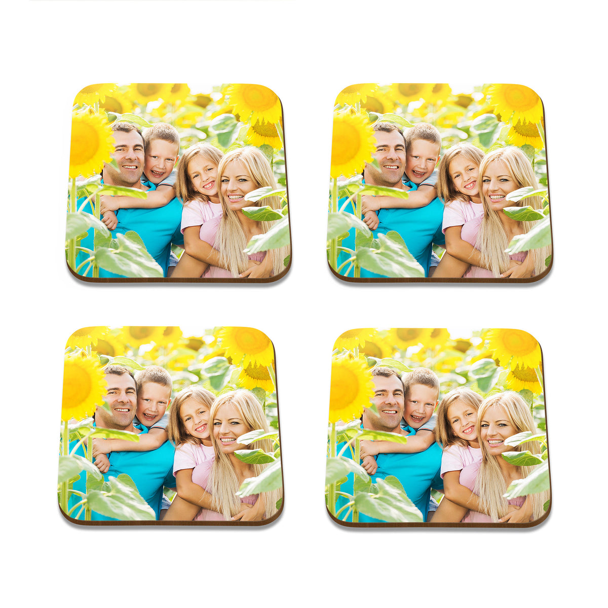 Square Coaster (set of 4) – Officeworks Photos