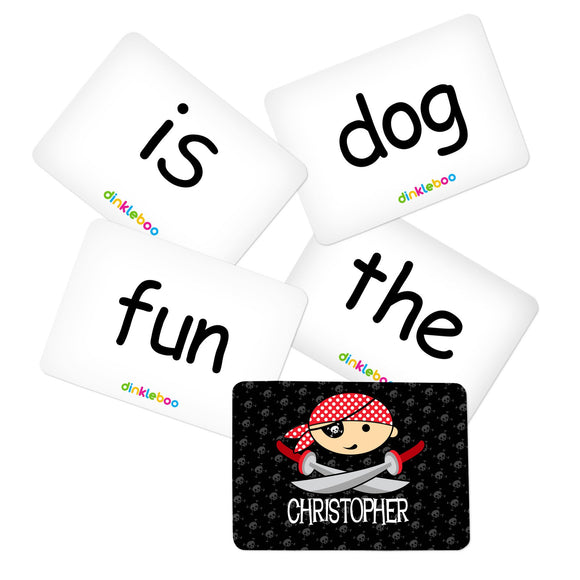 Pirate Memory Game Sight Word Cards Pack 1