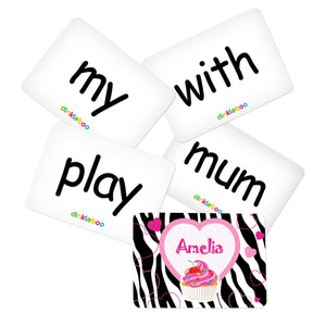 Cupcake Memory Game Sight Word Cards Pack 2