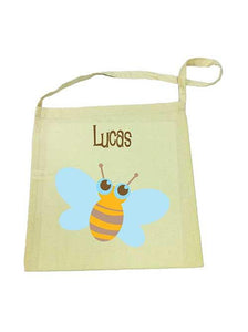 Bee Calico Tote Bag