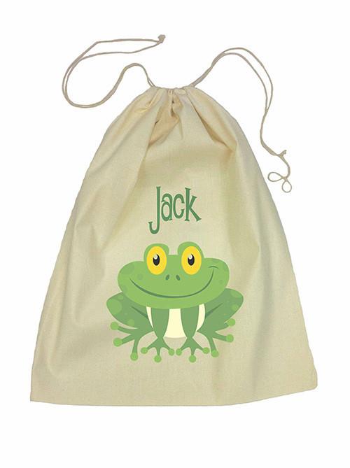 Green Frog Bag Drawstring