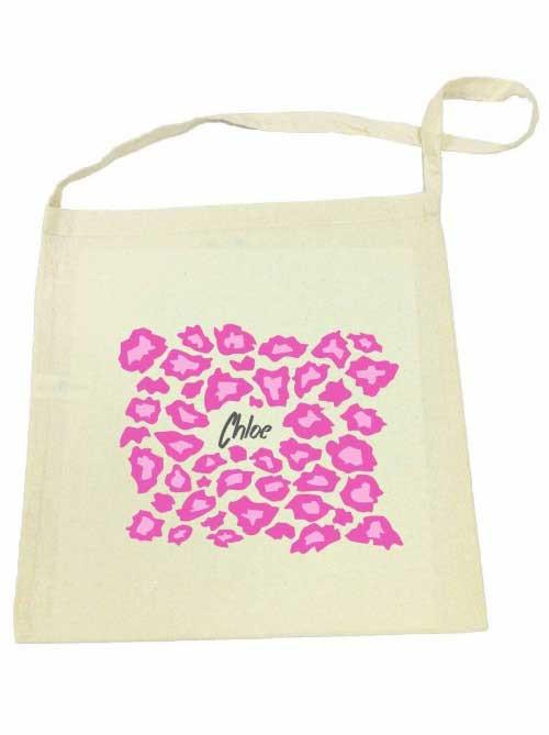 Pink Leopard Calico Tote Bag