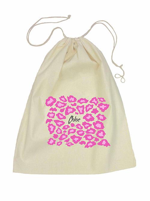 Pink Leopard Bag Drawstring (Temporarily Out of Stock)