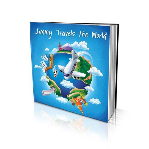 Travels the World (from Australia) Large Soft Cover Story Book