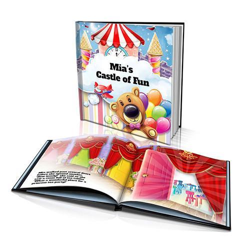 Castle of Fun Large Hard Cover Story Book