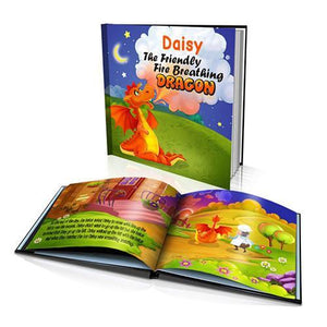 The Friendly Dragon Large Hard Cover Story Book