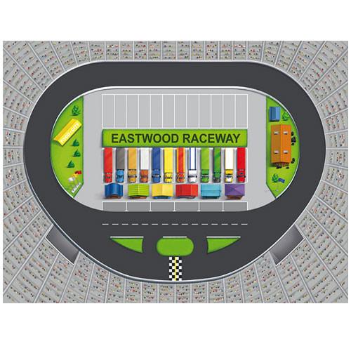 Raceway Track Play Blanket Medium