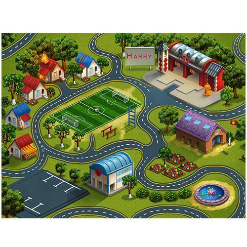Fire & Rescue Play Blanket Large