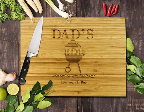 BBQ Bamboo Cutting Boards 8x11