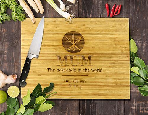 The Best Cook Bamboo Cutting Board 8x11