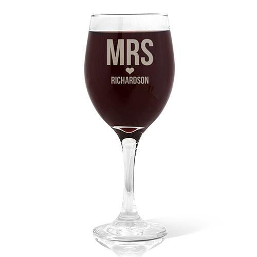 Mrs Love Design Red Wine Glass (410ml)