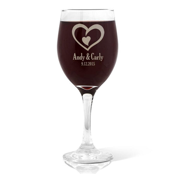 Crown Design Wine Glass (410ml)