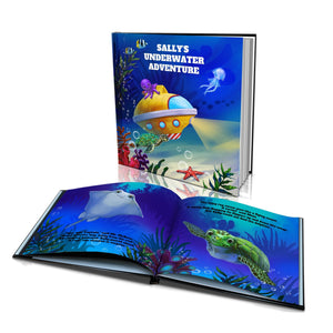 The Underwater Adventure Large Hard Cover Story Book