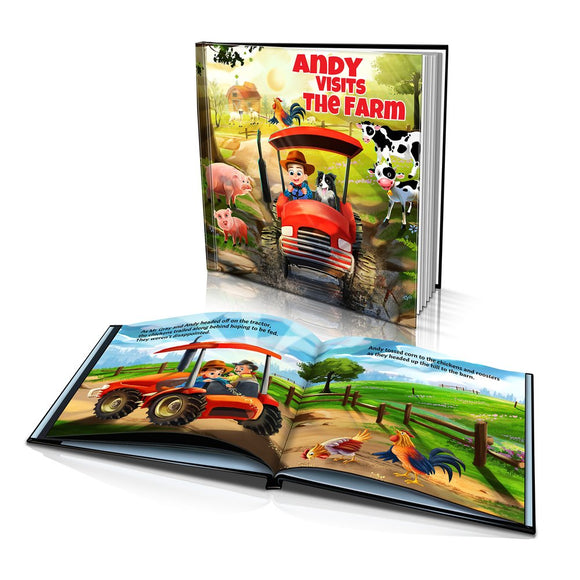 Farm Animals Large Hard Cover Story Book (Temporarily Out of Stock)
