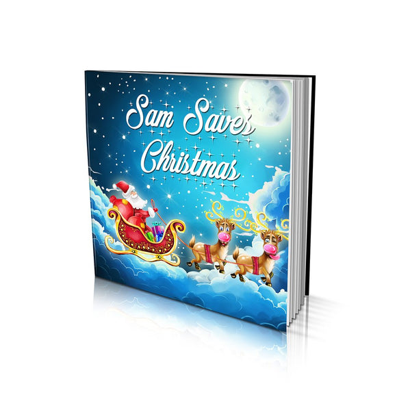 Saving Christmas Large Soft Cover Story Book