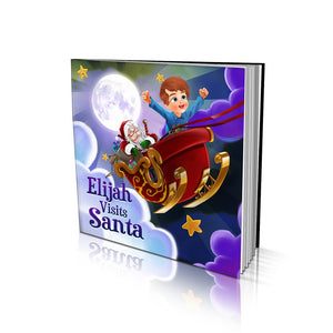 Visiting Santa Large Soft Cover Story Book