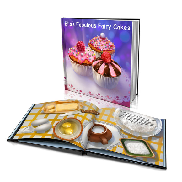 Fabulous Fairy Cakes Hard Cover Story Book