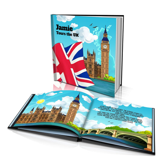Tours the UK Large Hard Cover Story Book