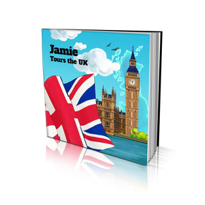 Tours the UK Large Soft Cover Story Book