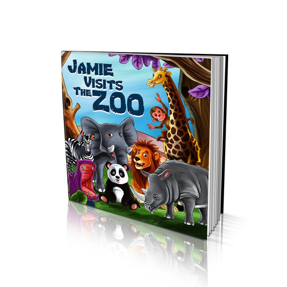 Visits the Zoo Soft Cover Story Book