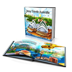 Travels Australia Large Hard Cover Story Book