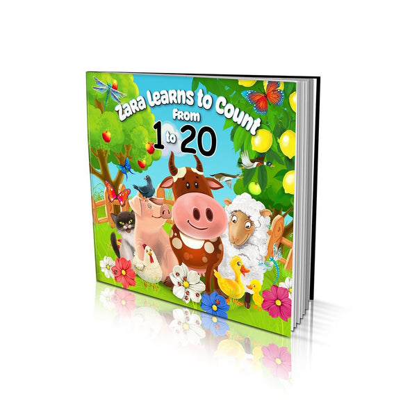 Learns to Count Soft Cover Story Book