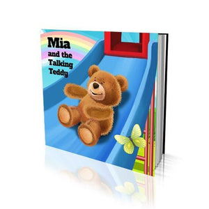The Talking Teddy Large Soft Cover Story Book