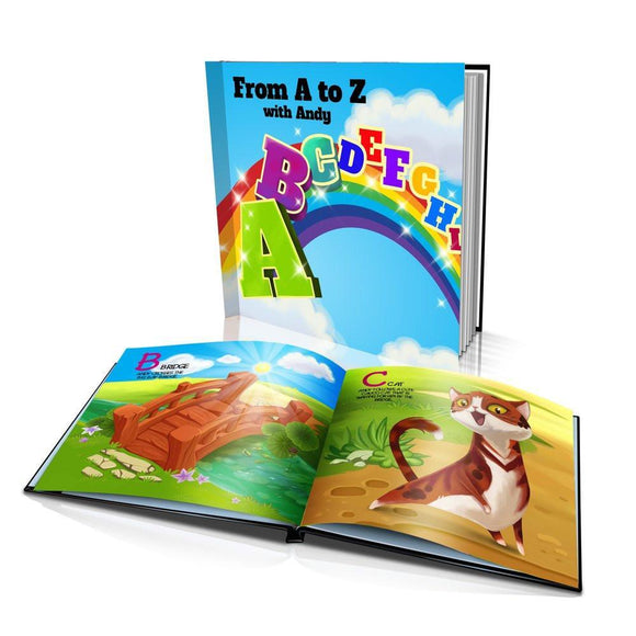 From A to Z Large Hard Cover Story Book
