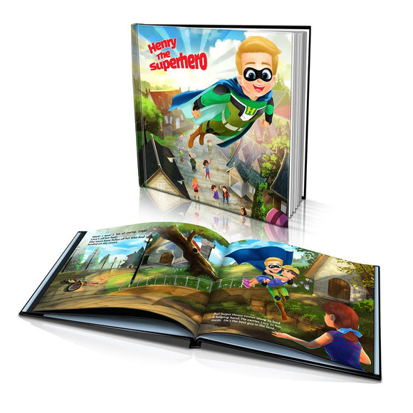 The Superhero Large Hard Cover Story Book