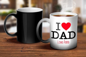 I Love Dad Magic Mug