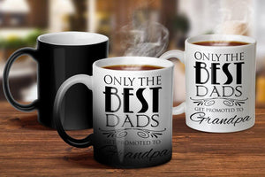 Promoted to Grandpa Magic Mug