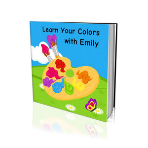 Learn Your Colours  Large Hard Cover Story Book