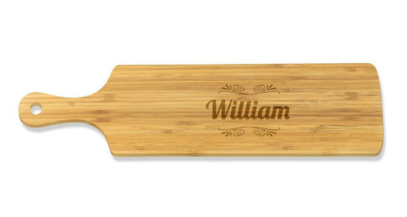 Name Long Bamboo Serving Board