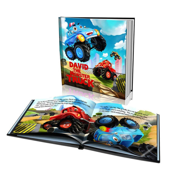 The Monster Truck Large Hard Cover Story Book