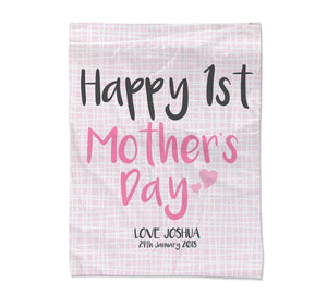 1st Mother's Day Blanket Medium