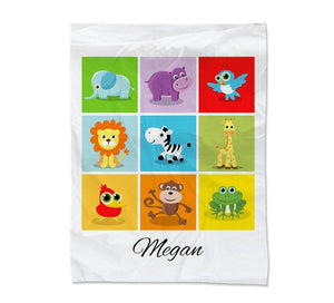 Baby Collage Blanket Small